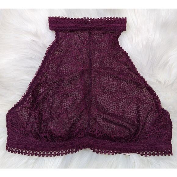 Victorias secret Lace High Neck Bralette Size Small - Picture 1 of 5